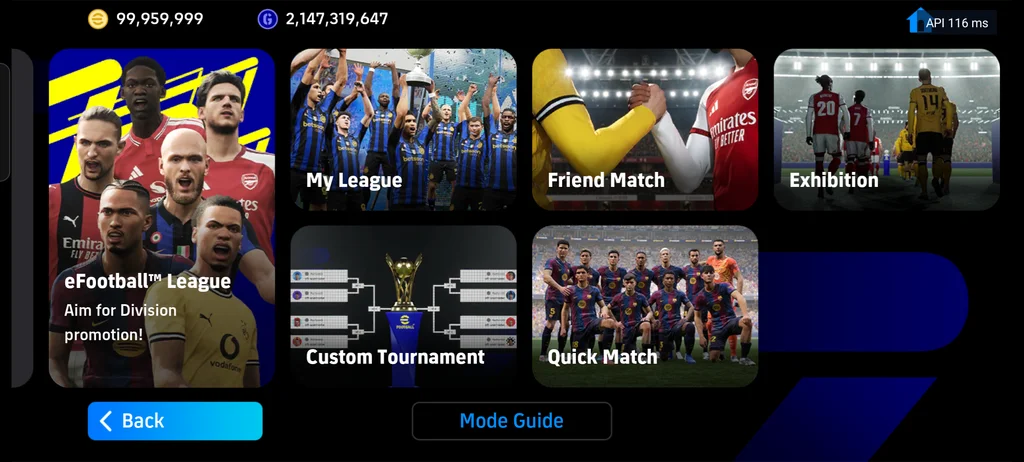 eFootball 2027 Mobile Full Update bản MOD bóng đá trên điện thoại