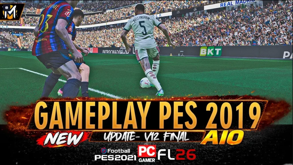 PES 2021 Style Gameplay From PES 2019 Final Update 12